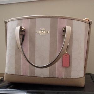 Coach purse and matching wristlet